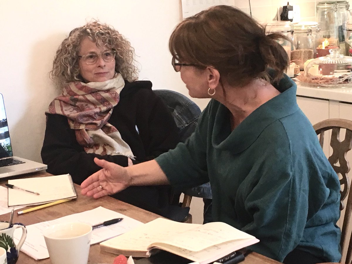 Getting down to serious marketing business with ⁦⁦<a href="/GinnyTill/">Oi PR</a>⁩ Just 100 days until we launch #WirelessOperator at #edfringe 2019! #yikes