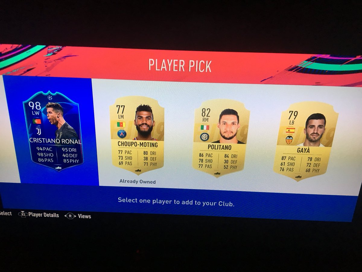 Maxy_2211's tweet photo. @Nick28T @NepentheZ @ZwebackHD @MattHDGamer These player pick sbc’s are alright.... https://t.co/rJYVcfo1na