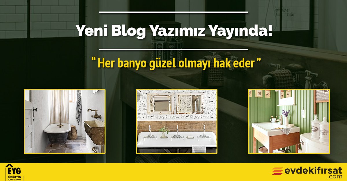 Evinizdeki en büyük oda olmayabilir, ancak her banyo güzel olmayı hak ediyor. Her stile ve bütçeye uygun taze fikirlerimizle, banyonuzu yenilemek ve yeniden dekore etmek için sizi heyecanlandıracak öneriler hazırladık…
bit.ly/yeniblog