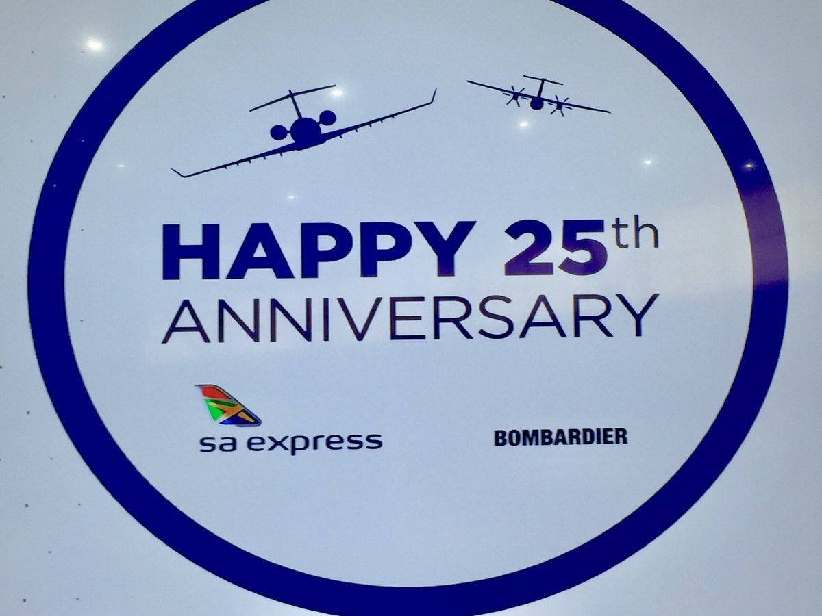 flySAExpress's tweet photo. 25 years of flying for you #25yearsofconnections #saexpress #Weflyforyou https://t.co/nWympzzCy3