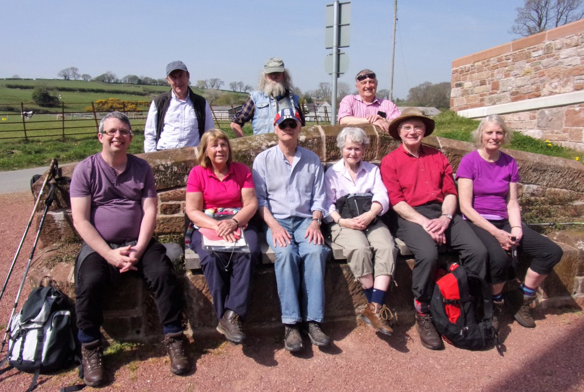 StanLeigh18's tweet photo. #Cockermouth #Churches #Walking [CTiCA] Group at #RaughtonHead for the 3 Bridges Walk #RoseBridge #BogBridge #BellBridge alongside #RiverCaldew
@PictureCumbria @cumbriaoldrural @FeatureCumbria @CHRISTI96246369 @CarlisleTIC @viviennecrow2 https://t.co/s2RfC7afqD