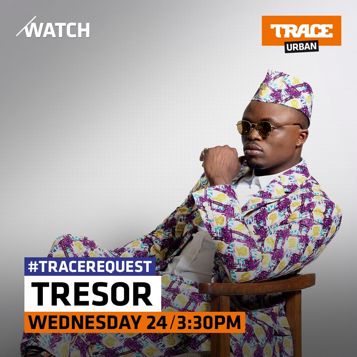 TRACE_Inter's tweet image. Happy Birthday to one Africa's most loved musicians, TRESOR! Today we have a special #TRACERequest, just for YOU! Get ready to sing along to your fav TRESOR songs for a full 30 min! See you at 15:30! #TRACEUrban @tresorofficial