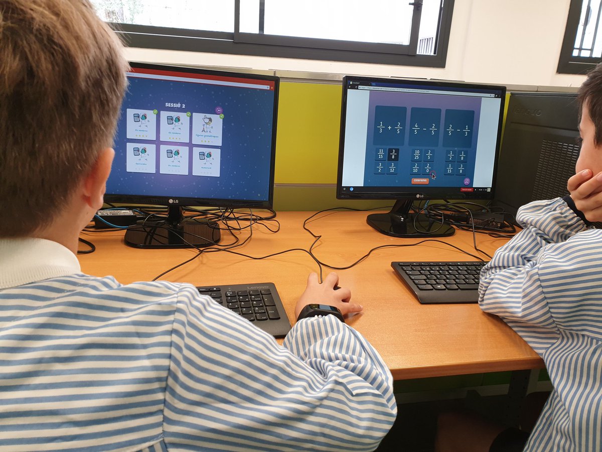 escolaloreig's tweet photo. Avui els astronautes hem fet una sessió de #ciberemat Ens encanta! Gràcies @tekmaneducation #4t #primària #somoreig #Pallejà https://t.co/hv5LuPCZgM