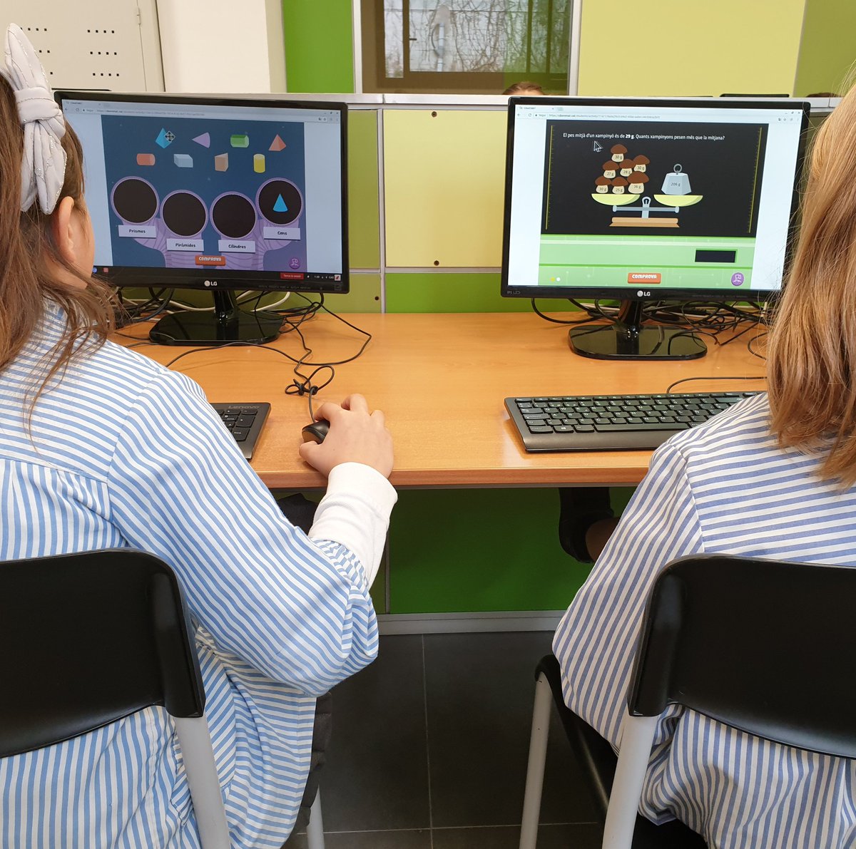 escolaloreig's tweet photo. Avui els astronautes hem fet una sessió de #ciberemat Ens encanta! Gràcies @tekmaneducation #4t #primària #somoreig #Pallejà https://t.co/hv5LuPCZgM