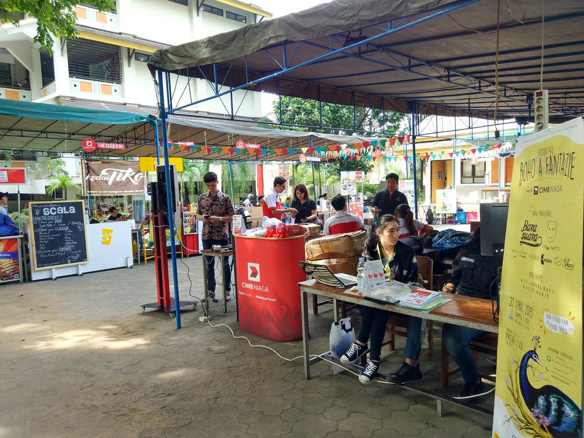 sparkfestid's tweet photo. [FTI FOOD FAIR]
Halo semuanyaaaa! 👋
📣FTI FOOD FAIR hari pertama sudah dimulai loh(wah)

Skuy langsung aja datang dan ramaikan pada, 
🗓️ : 24-27 April 2019
🕰️ : 08.00 - 16.00 WIB
📍 : Kampus 3 UAJY https://t.co/g1Sn1JMnVW
