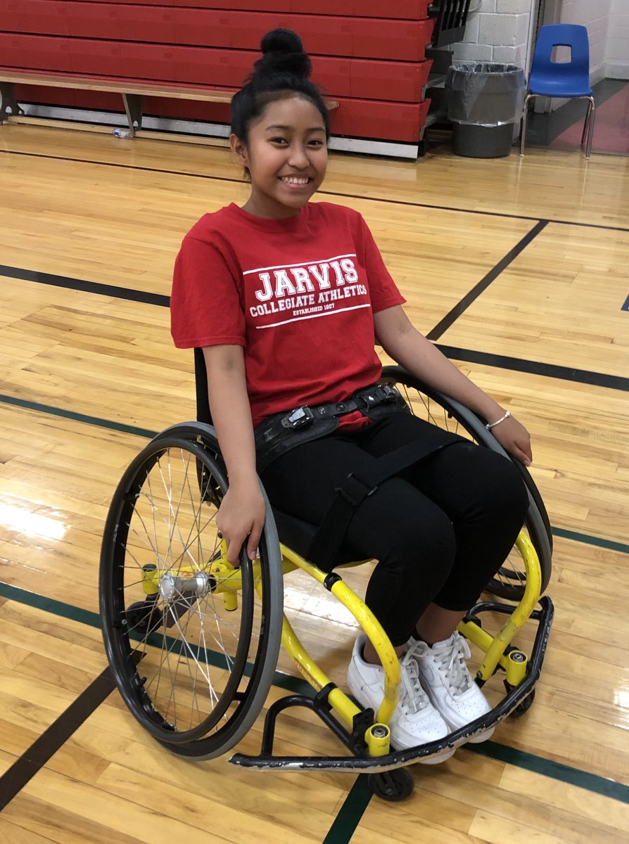 hmrunner's tweet photo. @jarvistdsb @JCIathletics @ONPARANETWORK @HPE_TDSB #Disabilityawareness #sportchair #shirkaisawesome #learningSpace #PPL1O @teachersmatter #appreciation A fantastic learning opportunity with @ONPARANETWORK and our students using sport chairs. So thankful for this opportunity. https://t.co/gH0kLDqCw8