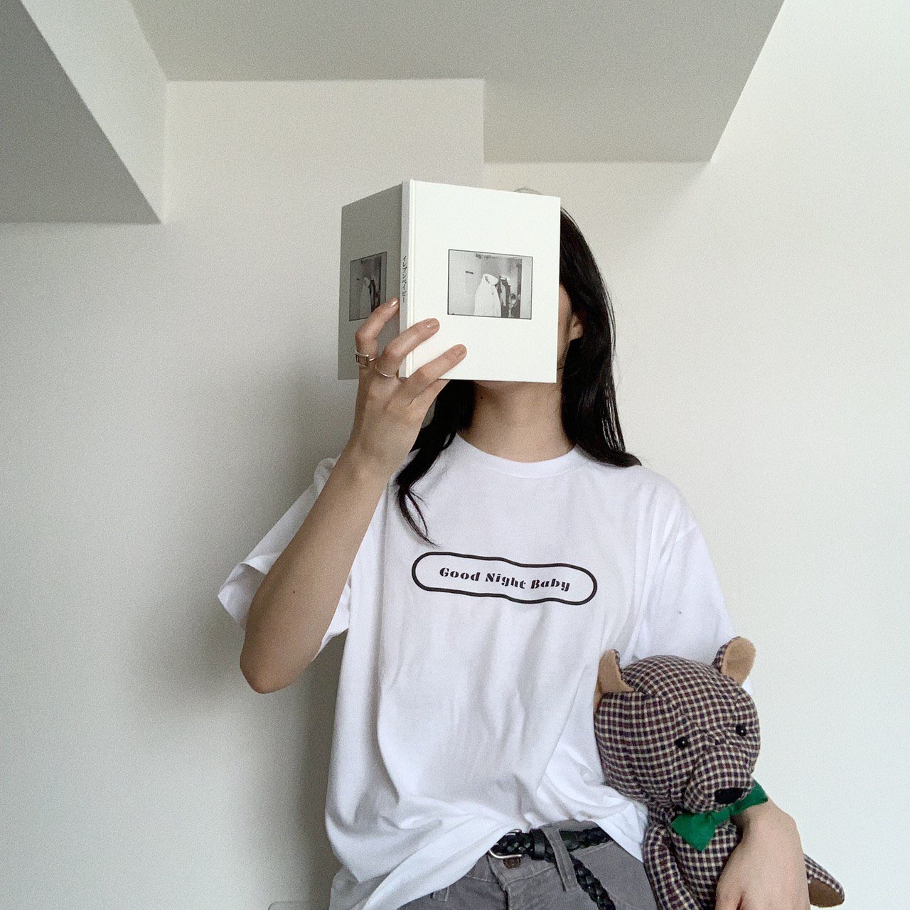 Good Night Baby Tシャツ XL ホワイト　あいみょん Good Night Baby Tシャツ XL ホワイト あいみょん あいみょんスタッフ