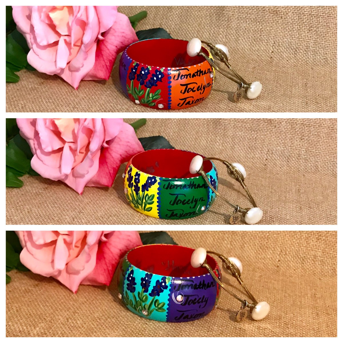 valorieoart's tweet photo. kiddie letter...
custom #bangles designed with #kidsnames for your special #mom, order yours.
#valorieoart #artwork #artist #artanddesign #mothersday #mothersdaygift #mommysday #mothers #mommyandme #childrensnames #doyoubangle #worldsgreatestmom
info:valorie@bauercorp.com https://t.co/qEhPPqAVFY