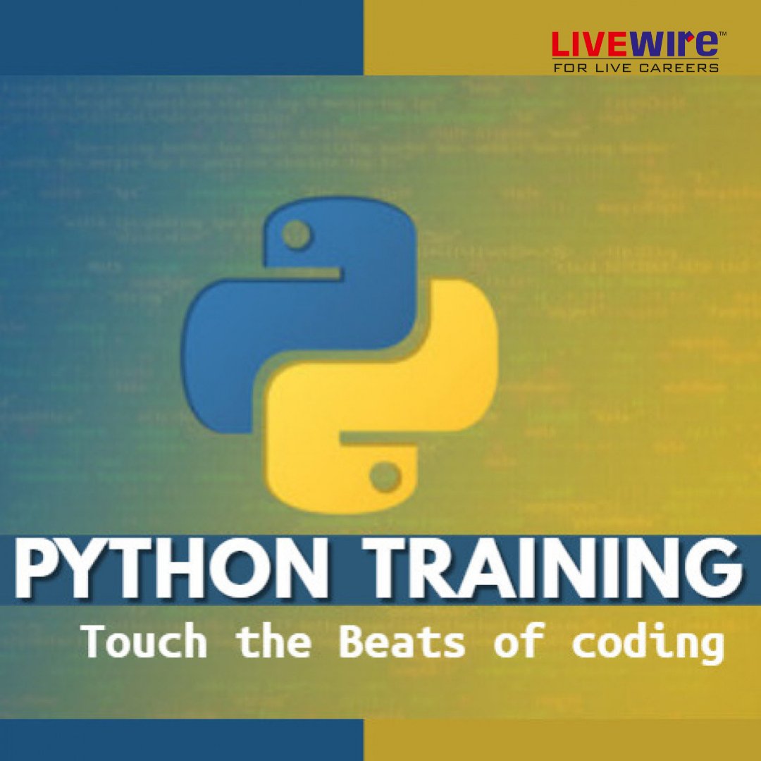 LIVEWIRE_India's tweet image. Touch the Beats of Coding.
bit.ly/2GBTEDn
#pythontraining #pythoncourse #Pythoncertificationtraining #certificationcourseinpython #pythontrainingintamilnadu