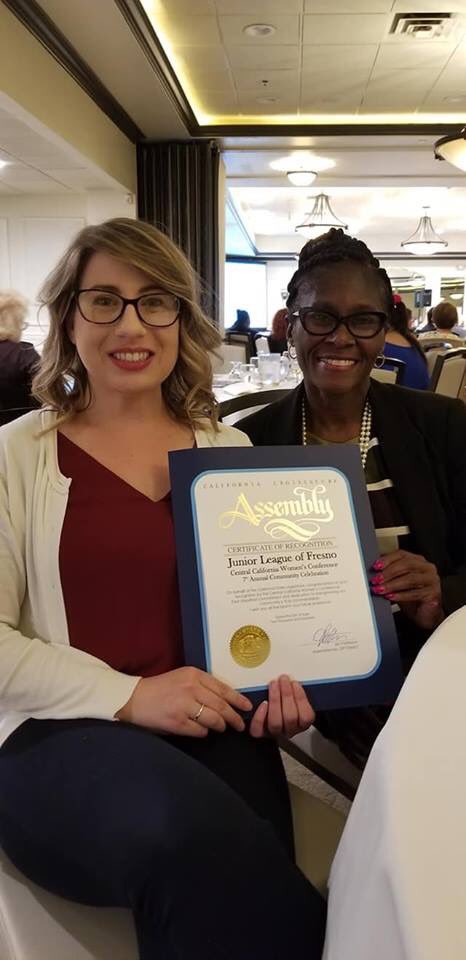JLFresno's tweet photo. We’re proud to be one of the recipients of a 2019 Central California Women’s Conference grant! Thank you CCWV for your support of our Senior Girl Athlete Program! We’re looking forward to the conference on September 17! #ccwv #jlfresno #unstoppable https://t.co/GEwrdckEqN
