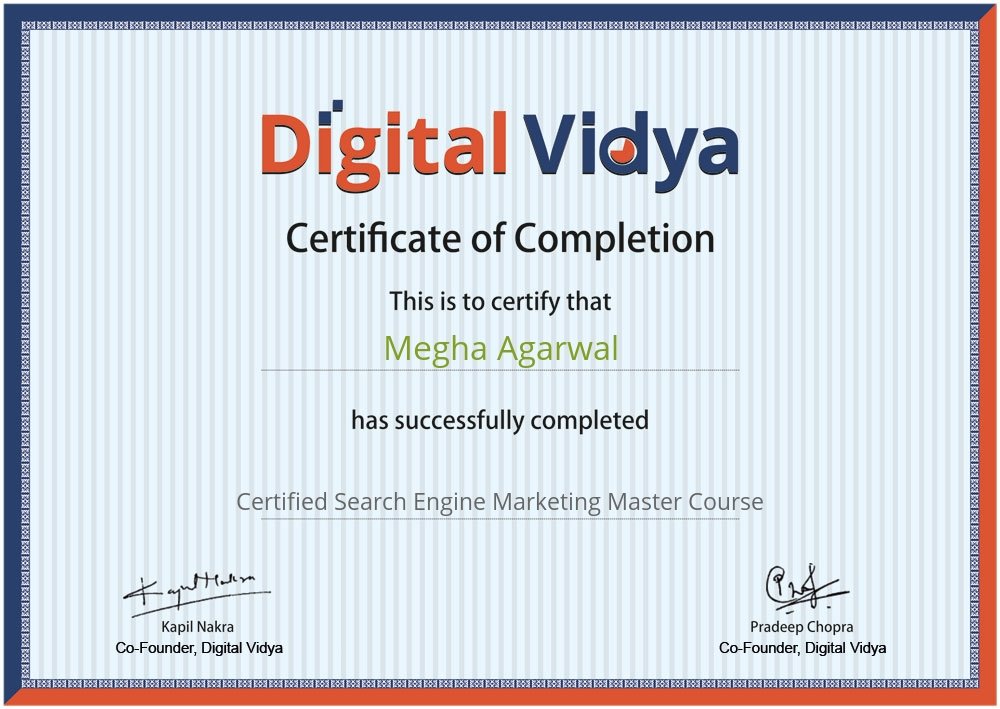 missfrenchtips's tweet photo. #searchenginemarketing done💁🏻 @digitalvidya https://t.co/PnbbNAgqnZ