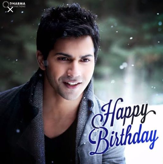 Happy Birthday Varun Dhawan 