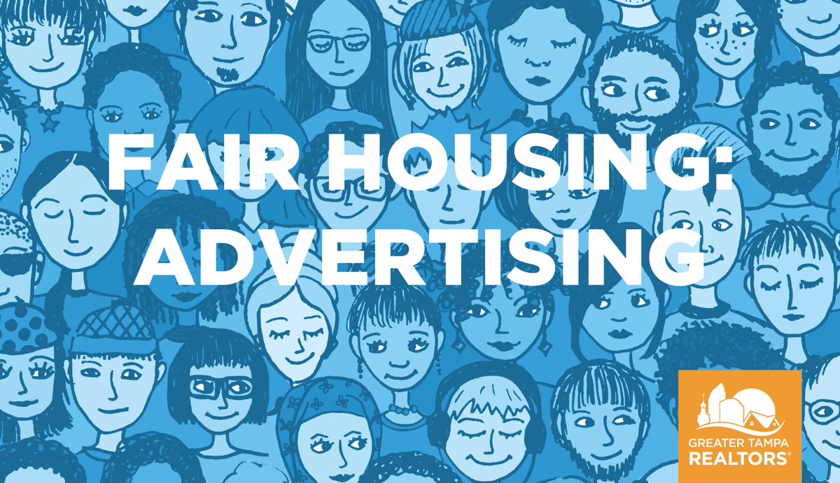 FlagshipTitle's tweet image. Fair Housing: Advertising tamparealtors.org/legal-update/f… via @TampaGTR #tampa #realestate