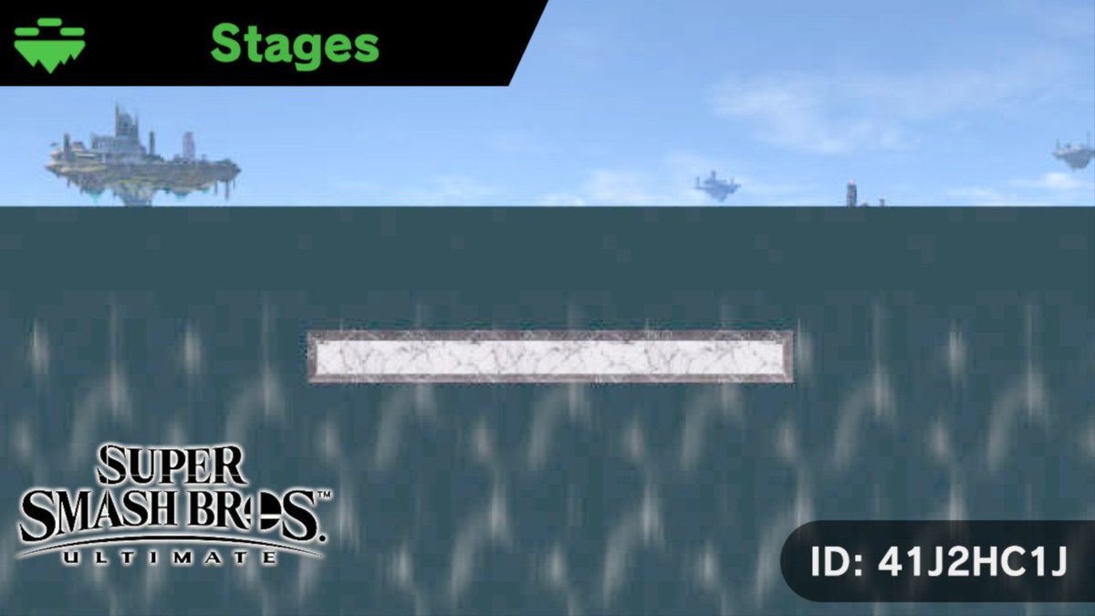 sotrh760's tweet photo. The main platform drops out #StageSmashBros #SmashBros #NintendoSwitch https://t.co/aHGLSaxou5