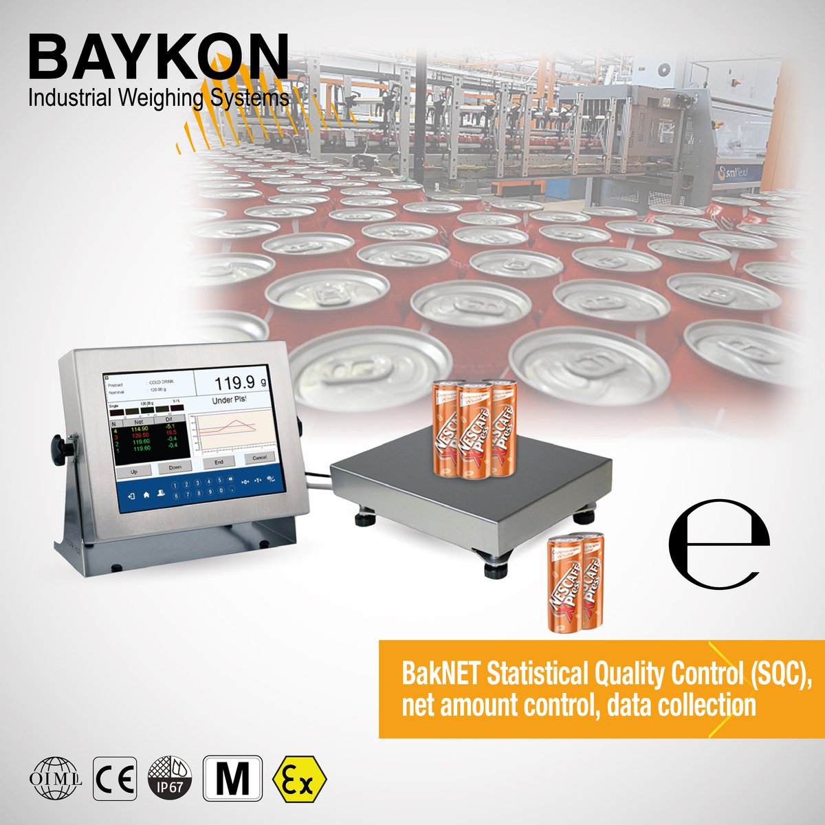 baykon_tartim's tweet image. BakNET Statistical Quality Control (SQC),net amount control, data collection
baykon.com/en/solution-de…
#StatisticalQualityControl #SCQ #SQCsoftware #Statistical #QualityControlSQC #İstatistikselKaliteKontrol #hazırambalajlıürünlerinnetağırlıkları #KaliteKontrol #weighing 
 #Baykon