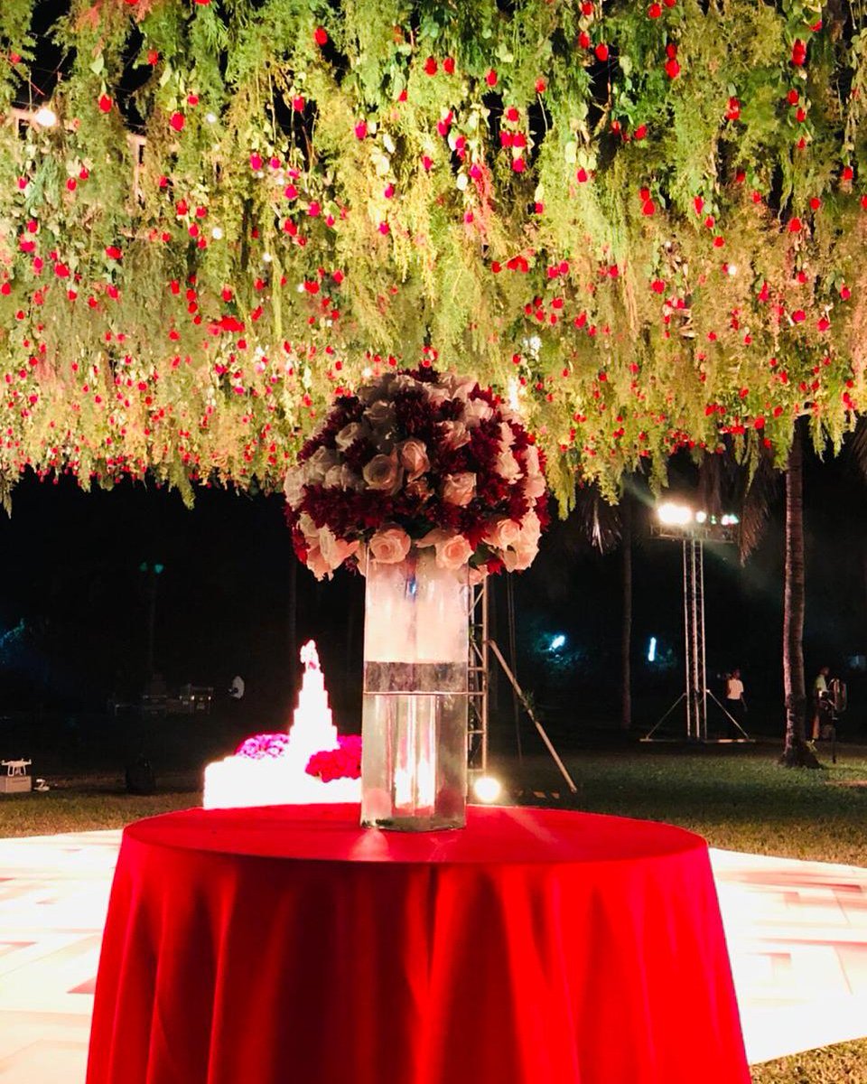 ByGarema's tweet photo. Because Finesse Matters!
#roses #receptionnight #tablescape #reception #dancefloor #weddingdecorideas #floralarrangements #hanginggardens #goaweddings #summerwedding #goa #nriweddings #indianweddingplanner #weddingplannergoa #weddingconsultant #weddingdecorideas #gkww https://t.co/UP7lTFszky