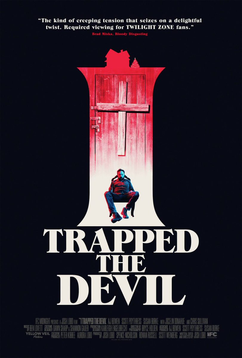 MotherofMovies's tweet photo. I Trapped the Devil is a film from Josh Lobo.
This film will hit screens 26th April 2019.
A man believes he's trapped the devil in his basement. Then his family unexpectedly arrives for Xmas.
#IFCMidnight #JoshLobo #ITrappedtheDevil https://t.co/M2U6yPjc4k https://t.co/qKjQaLvL9q