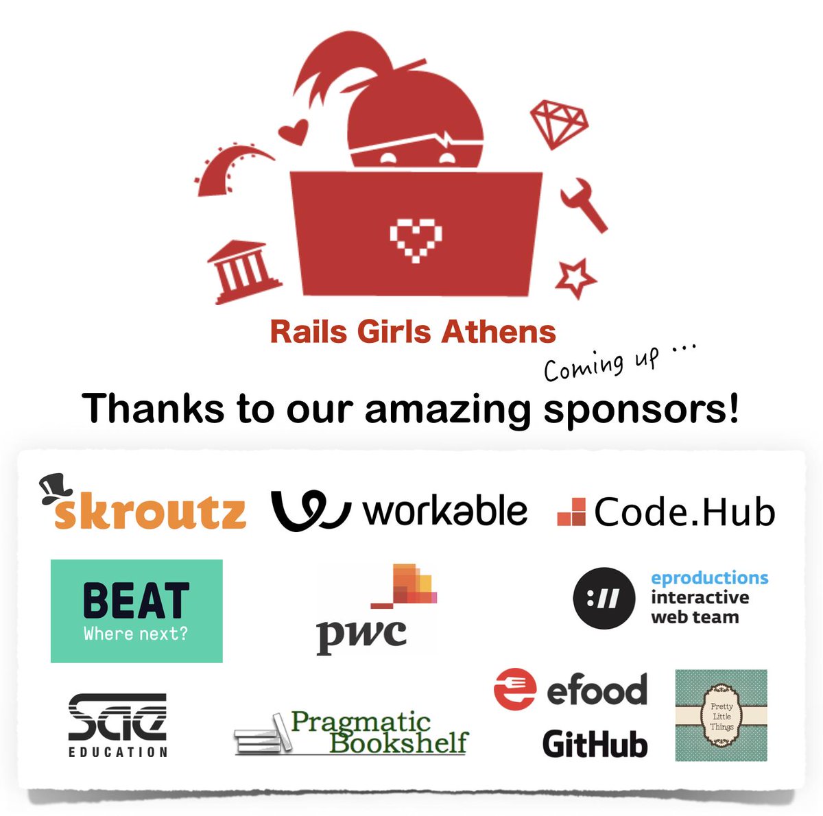 Rails Girls Athens tweet media