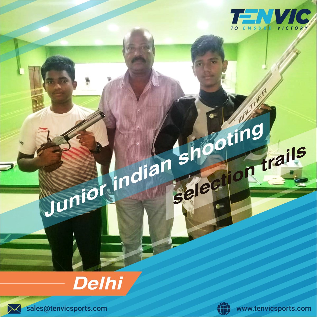 TENVIC_Sports's tweet photo. Our Junior Shooters from Visakhapatnam, cleared 1st and 2nd round of Indian shooting team selection trials; qualified for 3rd & 4th round, to be held at Delhi on 18th to 23rd April 2018.
Stay tuned 😊
#Tenvic
@SportsinAP
#TapasSikdar
#ShimonShariff https://t.co/xNBb3F7ZMm