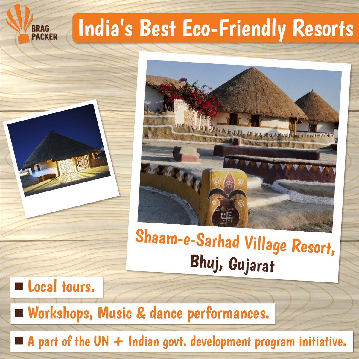 bragpacker's tweet photo. (Part 2) #Vacation on your mind? How about checking into one of these breathtaking #ecofriendly #resorts in India? :)

#incredibleindia #environmentallyfriendly #ecotourism #indiantravelblogger https://t.co/WMFkgQI4BT
