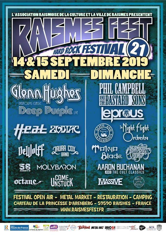 We are overjoyed to announce that we will participate at Raimes Fest! Join us on Saturday, September 14th for a crazy concert.
More info on raismesfest.fr