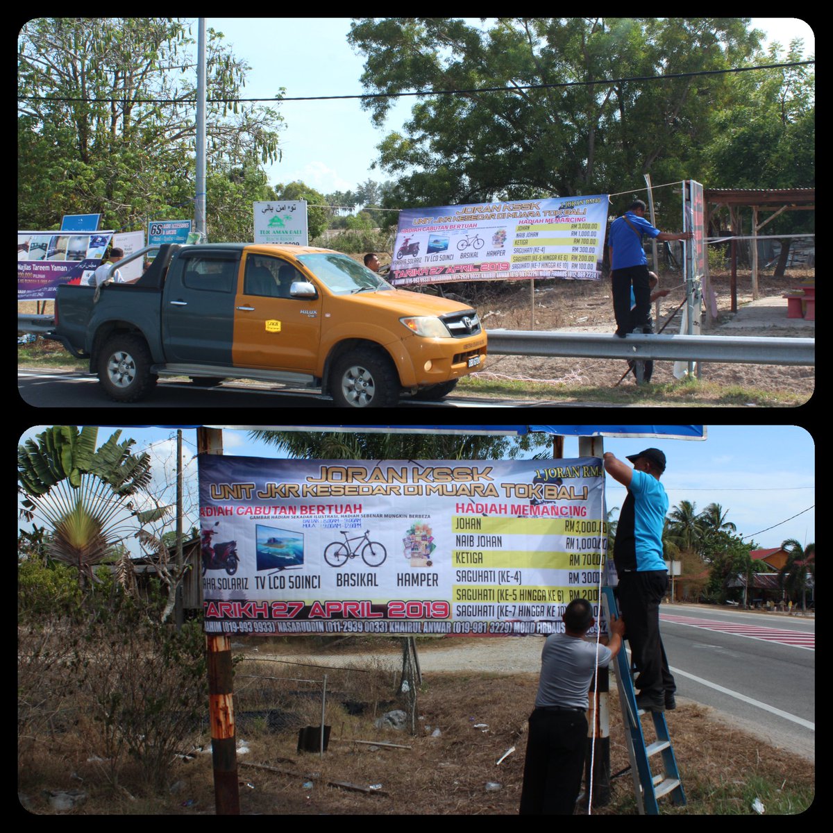 JKRKESEDAR's tweet photo. Gotong-Royong Untuk Persiapan Joran. Terima Kasih Semua Yang Terlibat Terutama @mdpputeh SU KSSK @ARahimYunus1 En. Izzudin #senggarateam Semoga program Sabtu ini berjalan lancar. 
@shukriishak @JKRMalaysia @tkpinfra @MOWorks https://t.co/SP41CKOW6H