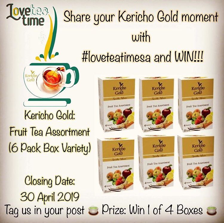 loveteatimesa's tweet photo. #ItWasNeverMeantToBe a day without #KerichoGoldTea 🍵
What are you having this #SAfmSunrise with your #powerbreakfast or #freshbreakfast?!
Have some #WednesdayWisdom and enter our #LoveTEAtimeSA compeTEAtion 😍
#BuyLocalSA https://t.co/6qc5KxXbIN