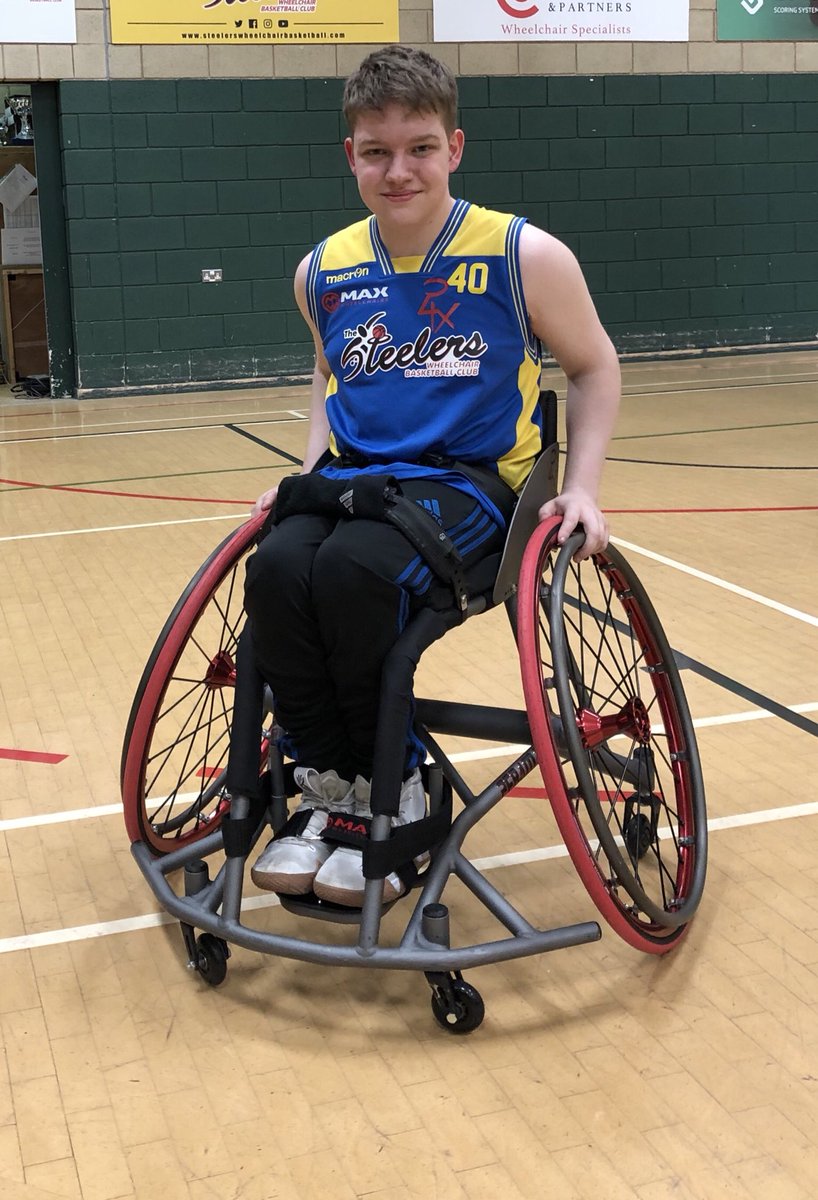 Ali_Wilson55's tweet photo. @MAX_Wheelchairs So proud of @matty_wilson5 on becoming a MAX Wheelchairs ambassador.  I’m sure he’ll do you proud too. Playing in the @BritWheelBBall Elite 8s on Saturday for @WakefieldWWBC in the squad for @SteelersWBC in this weekends @IWBFEurope Lg 1 finals 👌🏼@readycharity https://t.co/KDnQNyBJtI