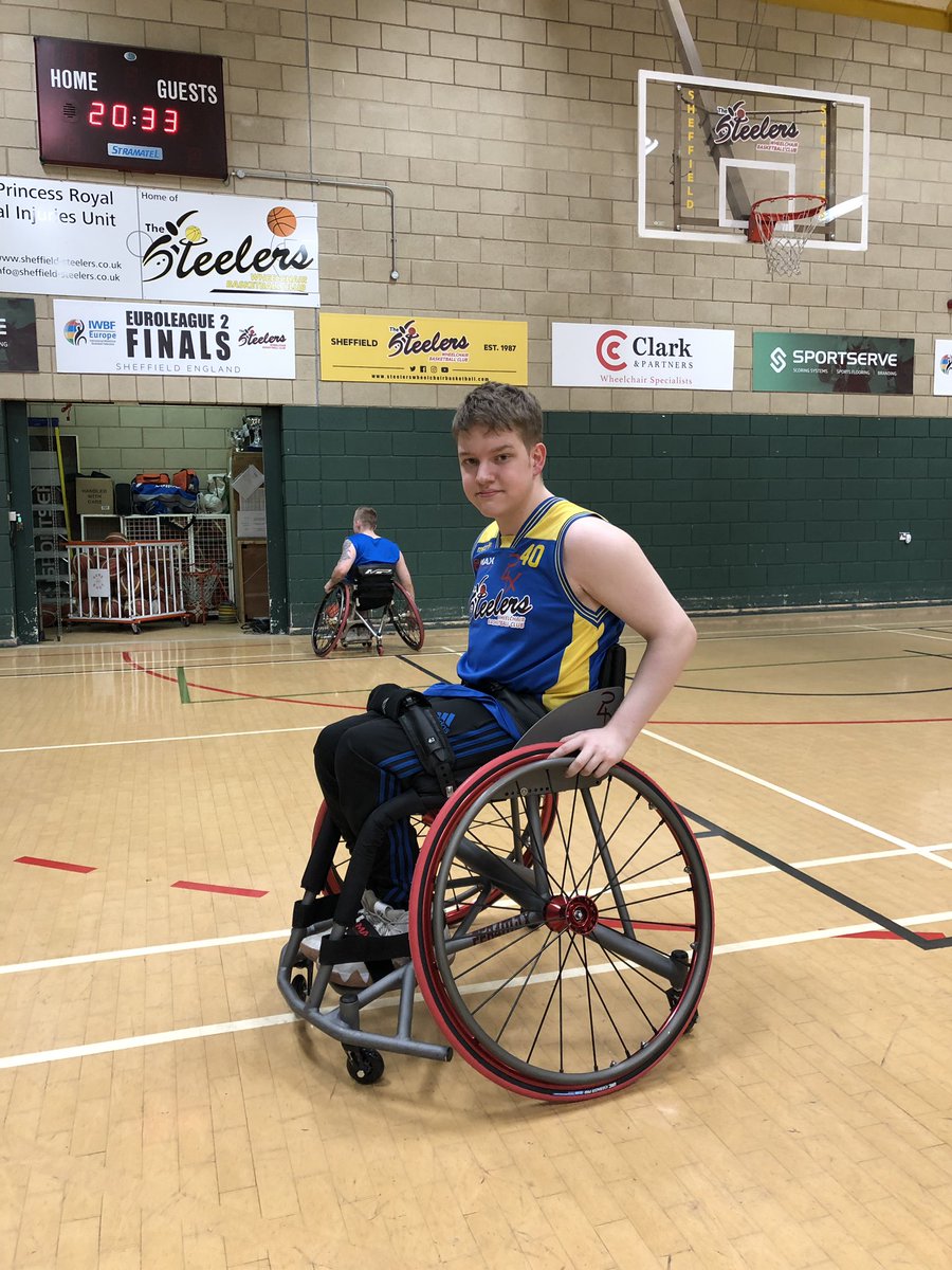 Ali_Wilson55's tweet photo. @MAX_Wheelchairs So proud of @matty_wilson5 on becoming a MAX Wheelchairs ambassador.  I’m sure he’ll do you proud too. Playing in the @BritWheelBBall Elite 8s on Saturday for @WakefieldWWBC in the squad for @SteelersWBC in this weekends @IWBFEurope Lg 1 finals 👌🏼@readycharity https://t.co/KDnQNyBJtI
