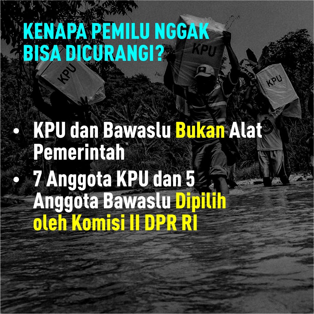 ganjarnet's tweet photo. berbagai antisipasi dalam pemilu kita, rumit namun lebih aman dan rangkap-rangkap adiministrasinya. https://t.co/BIYtAmHsgN