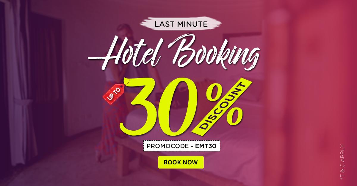 EaseMyTrip's tweet photo. Delightful Stay Offer!
Book with up to 30% Off on Hotels.
== Visit Now: https://t.co/KQy7OkjE51 ==
#HotelBookings #StayOffer #EaseMyTrip https://t.co/Etplj9uJ4g