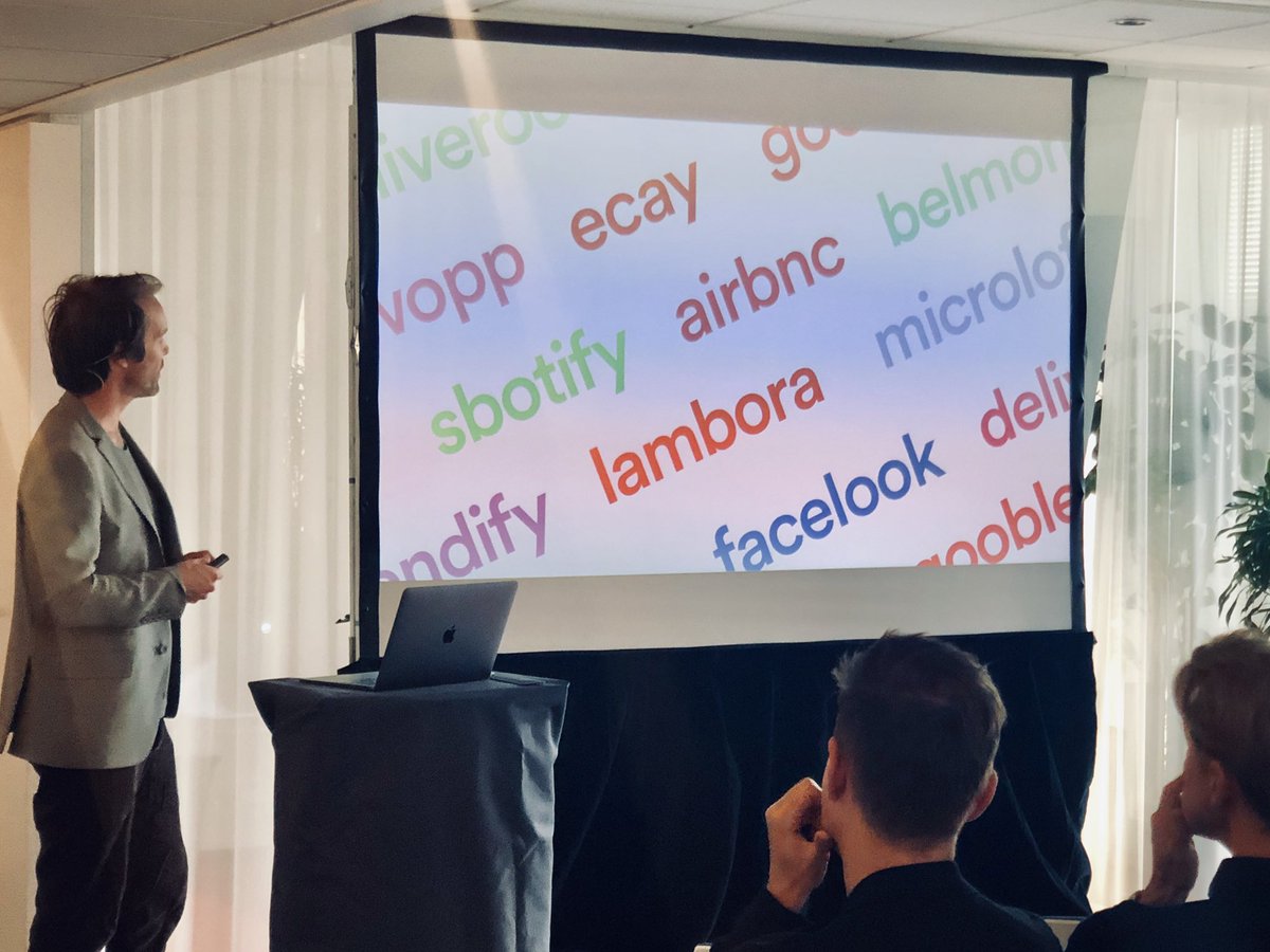 Today we kickstart the morning with a breakfast seminar at our Stockholm office. Talking about the paradigm shift in how brands and businesses are developed and how you can radically improve your business. On stage: <a href="/ulfhallstrom/">Ulf Hallstrom</a> @martindeinoff @carljohannäs