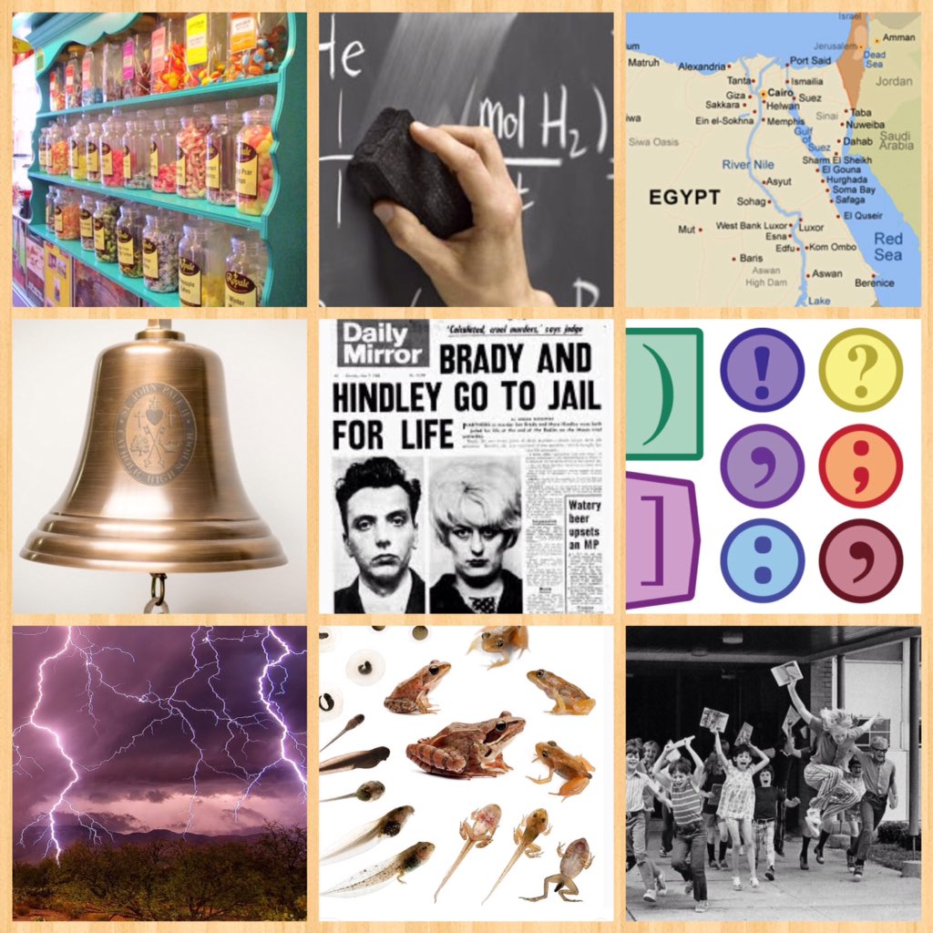 qvseng's tweet photo. @QVSchool #NatFiveEnglish We've got two weeks to go! Here are some revision grids to keep you on your toes #Revision #VisualLearning #MagicNine #DuffyPoetry  #MrsTilscher #WayMyMotherSpeaks 💙💚💜💛❤️ https://t.co/vot90rM90N