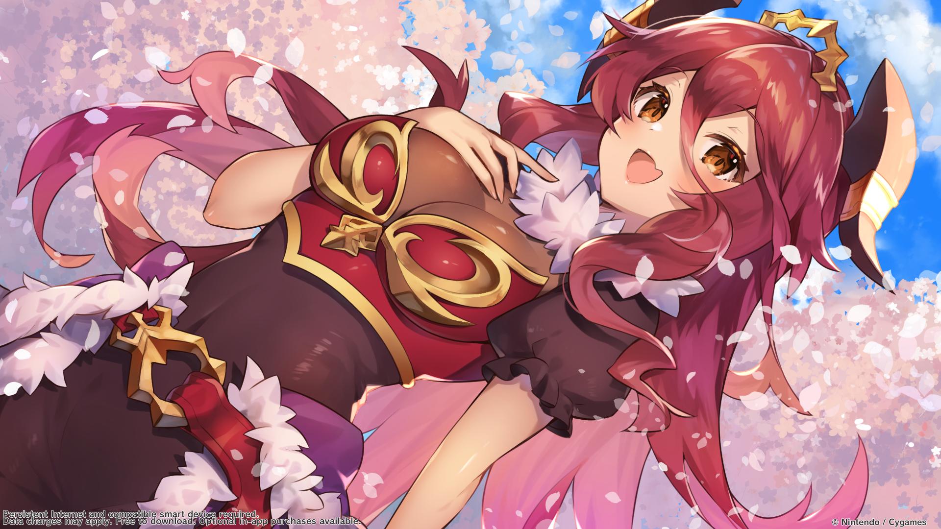 Dragalia Lost On Twitter April Is Coming To A Close But Mym Is Still Basking In A Flurry Of Falling Cherry Blossoms Here S An Illustration From The Dragalialost Team To Celebrate This
