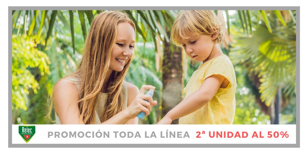 Farmamartagento's tweet image. Arriba la calor i també ho fan els mosquits. En la Farmàcia Marta Gento t'ajudem a repel·lir els mosquits amb la promoció d'abril per als nostres clients: Tens la 2 unitat en tota la gamma de #Relec al 50% de descompte. 😮 ‼️ Aprofita-la abans que acabi el mes! #antimosquits