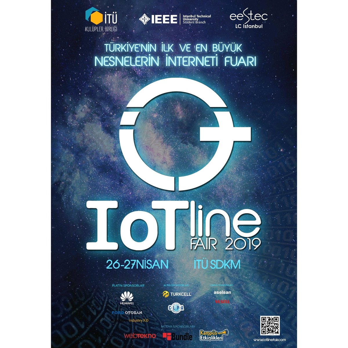 KEtkinlikleri's tweet photo. Türkiye’nin İlk ve En Büyük Nesnelerin İnterneti ve Akıllı Ürünler Fuarı : IoT Line Fair, 26-27 Nisan’da İstanbul Teknik Üniversitesi Süleyman Demirel Kültür Merkezinde!

Kayıt Linki->https://t.co/hRCiXP6mQL 
@eestecistanbul
@IoTlinefair
@itu_ieee https://t.co/uYywj9w5ij