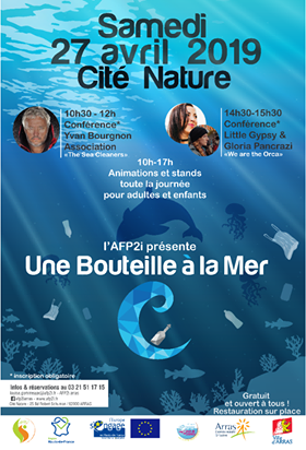 Une bouteille à la mer : RDV à <a href="/CiteNature/">Cité Nature</a> samedi pour une journée de sensibilisation à la protection des océans #Arras #gratuit bit.ly/une-bouteille-…