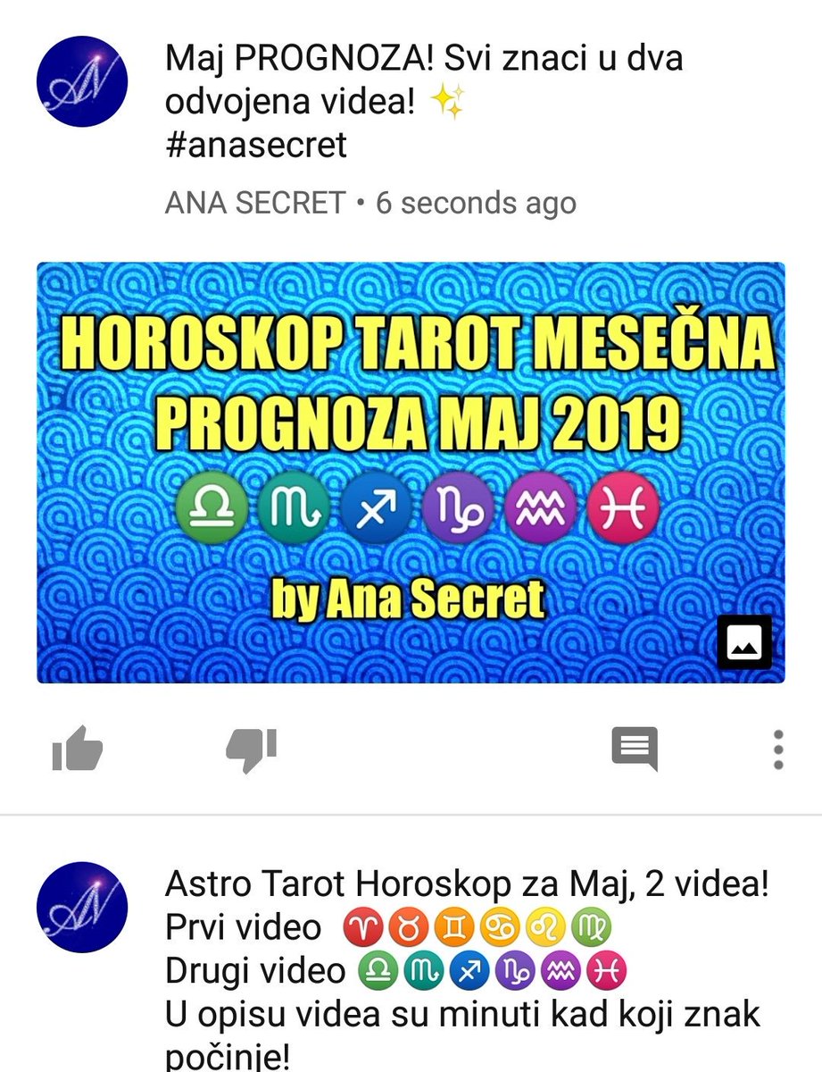 Anasecret26 Mesecna Prognoza Maj 19 Anasecret Astro Ciganske Karte Gledanje Tarot Maj19