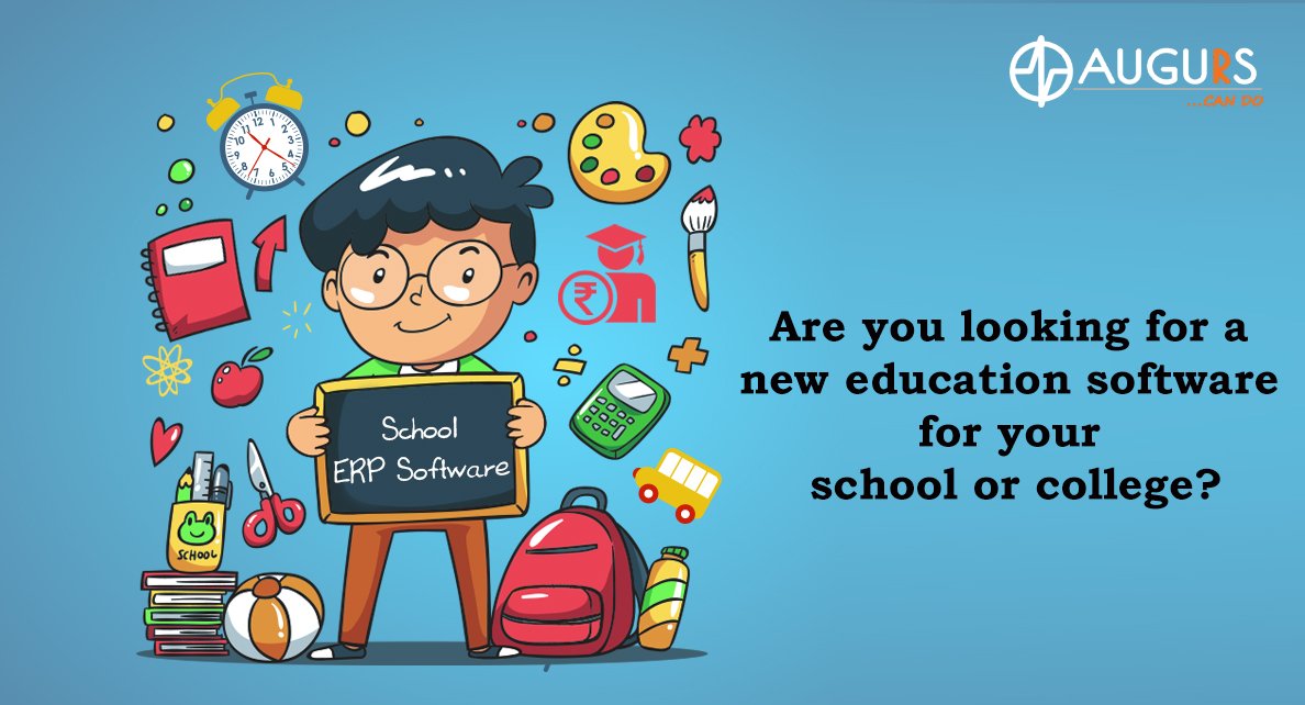 AugursTech's tweet photo. #Education_ERP_Software, #School_Management_Software in #India
Today, every educational industry is adopting educational #ERP_Software to manage the whole activities of their organization in a more secure, flexible and easy manner. For more info: https://t.co/fUScFqCRs7 https://t.co/hA2K5nilK4