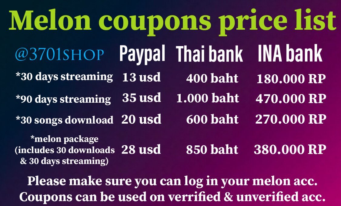 eternity3701's tweet photo. 🚨Melon coupon🚨
#BET_BET #HAPPILY_EVER_AFTER
For this comeback we also add Malaysian bank and Philipiness bank.
ALL PROFIT GO TO #JrBirthdayProject
Hint charity go to:
https://t.co/IVALkWWdBa
Please support a lot ❤️
@NUESTNEWS #NUEST #뉴이스트 #Aron #JR #백호 #민현 #렌 https://t.co/urRrktbRyH