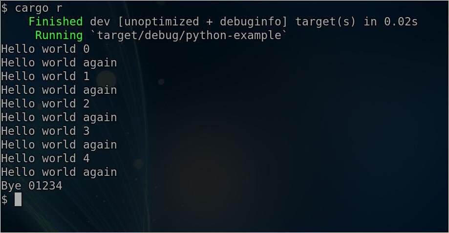 victor_iyi's tweet image. #Python #code embedded directly in @rustlang code.
I am so loving @rustlang
#PythonProTips #protips #rust #developer #programming