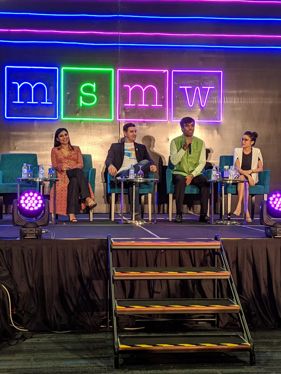 maliniagarwal's tweet photo. Thanks for a super day @msmw2019 #MSMW2019 @knangalia @kiruba @nrizwanu #AJMinai xoxo https://t.co/9tZ53InaKE