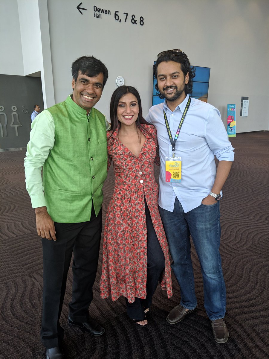 maliniagarwal's tweet photo. Thanks for a super day @msmw2019 #MSMW2019 @knangalia @kiruba @nrizwanu #AJMinai xoxo https://t.co/9tZ53InaKE