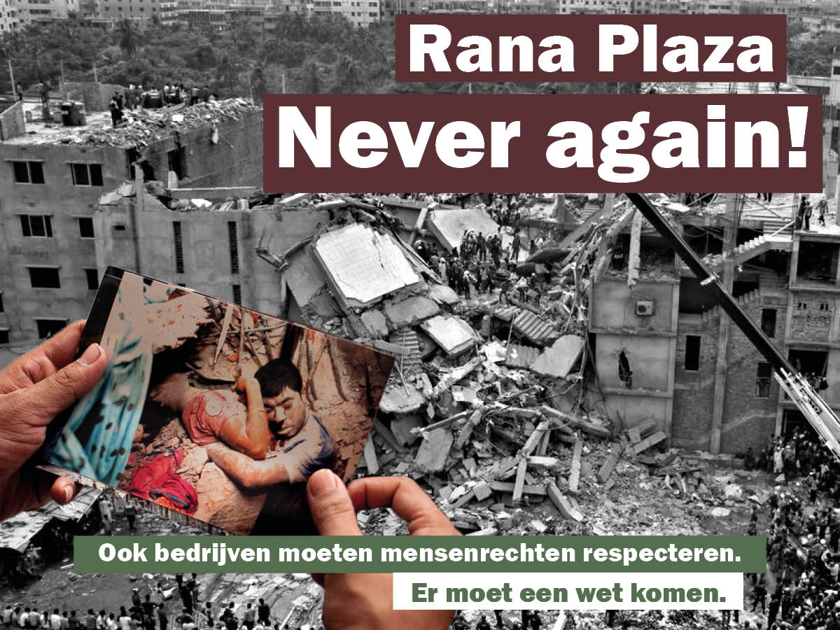 CleaneKleren's tweet photo. We accepteren niet dat onze kleren, gsm en voeding het product zijn van massale mensenrechtenschendingen! We willen een Belgische wet om bedrijven te reguleren!  #Rules4Corporations #RanaPlazaNeverAgai https://t.co/whhpdXIMTO