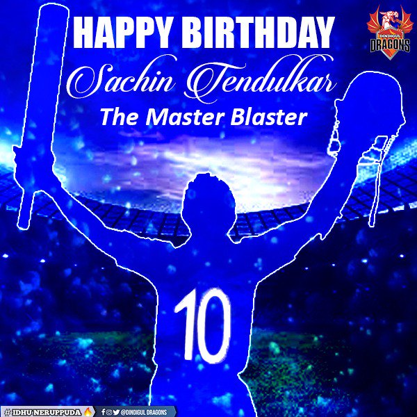 Wishing Master Blaster Sachin Tendulkar a very happy birthday   