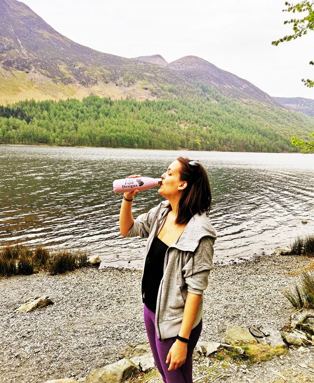 On a walk around Buttermere yesterday with some friends, I took a backpack filled with water but also decided to take my flask out to test how long it would stay cold.
I filled it up with juice and chucked a few icecubes in for good measure. When I opened it near the end of the w