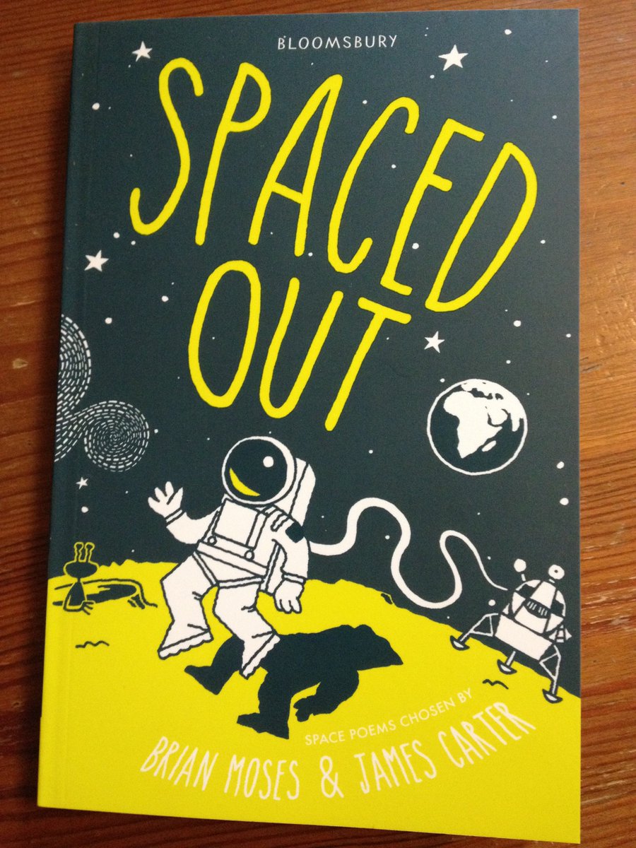 Some truly astronomical, out-of-this-world, stellar (OK, I'll stop now) poems in here, superbly edited by the universally-acclaimed <a href="/jamescarterpoet/">James Carter</a> and <a href="/moses_brian/">Brian Moses</a>, with illustrations by @Delsdrawings. Somehow they found space for a poem by me in it too. 
Out next week.