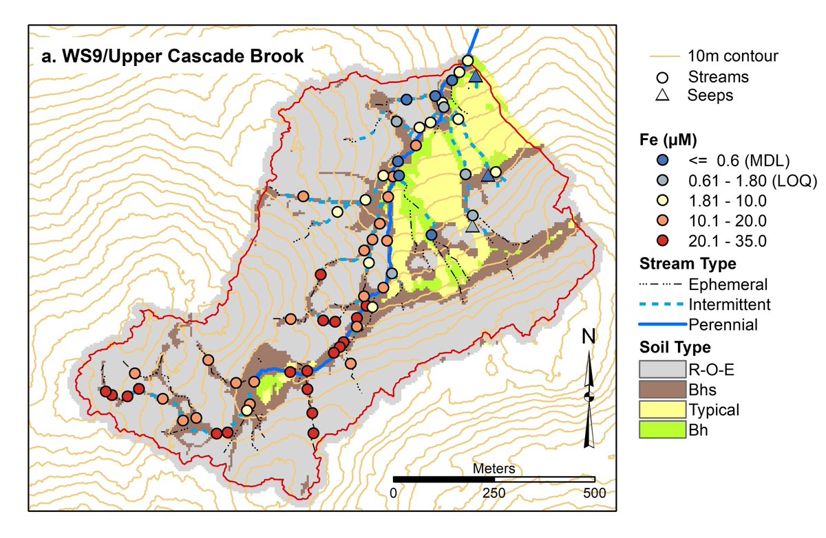 SwbaileyFs's tweet photo. catchment soil processes control headwater stream chemistry https://t.co/Sf4KYPA8OP https://t.co/w7w9LTjp7m