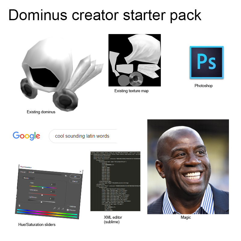 John Shedletsky And 3 154 054 Others On Twitter Dominus Creator Starter Pack Roblox Robloxdev - roblox starter pack