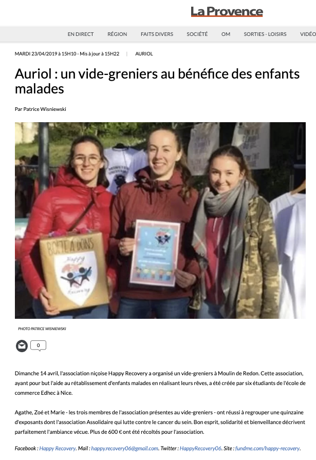 auservicedurisk's tweet photo. @auservicedurisk fier de soutenir l'association @HappyRecovery06
Merci à la @MairieAuriol particulièrement Mme le Maire Danièle Garcia Claudine Die JP Atzori Maurice Segal CIQ Moulin de Redon https://t.co/6FTyYPDjmR